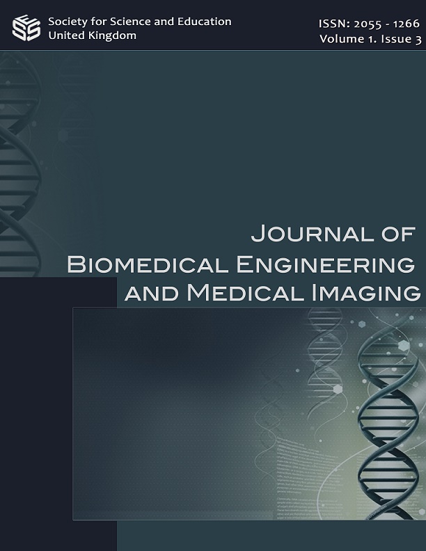 					View Vol. 1 No. 4 (2014): Journal of Biomedical Engineering and Medical Imaging
				